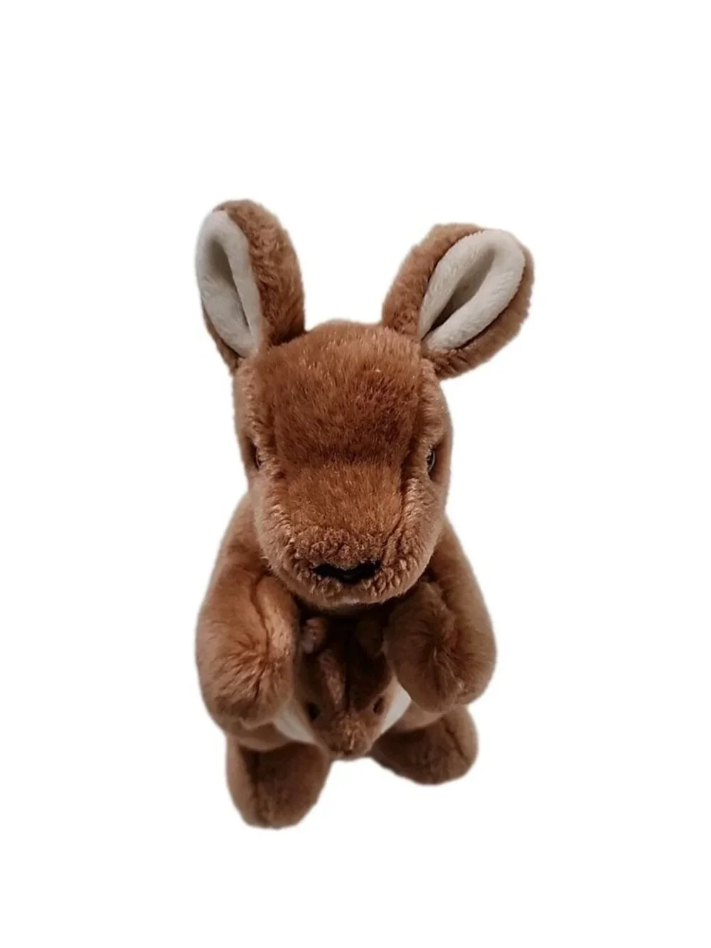 VTG TY Kangaroo‎ With Baby Plush POUCH The Beanie Buddies Collection 14